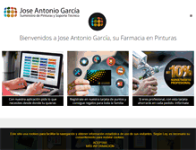 Tablet Screenshot of joseantoniogarcia.com